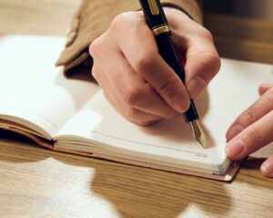 Carnet de rédaction des vœux de mariage pour la cérémonie laïque