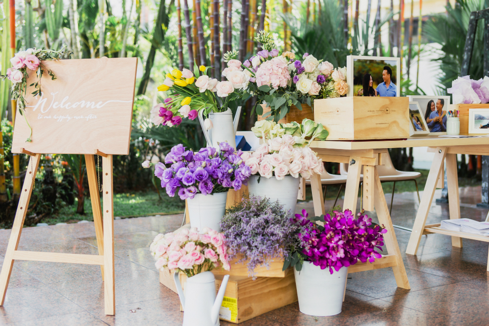 le bar à fleurs mariage